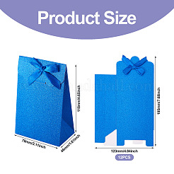 Rectangle Glitter Paper Gift Bags&nbsp;CARB-TAC0002-05C
