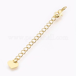 Brass Chain Extender&nbsp;KK-I633-67G-NR