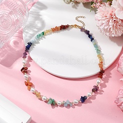 Chakra Theme Natural Red Aventurine & Red Jasper & Green Aventurine & Aquamarine & Citrine & Lapis Lazuli & Amethyst&nbsp;NJEW-JN05086