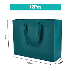 Paper Candy Gift Storage Pouches with Ribbon Handle&nbsp;ABAG-WH0048-05