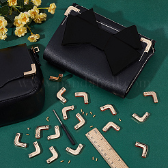 20 Sets Alloy Bag Corner Protectors&nbsp;FIND-OC0013-93