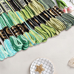 6-Ply Polyester Embroidery Floss&nbsp;OCOR-WH20074-15N