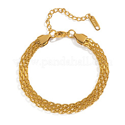 European 304 Stainless Steel Cable Chain Multi-strand Bracelets for Women&nbsp;HC1901-1