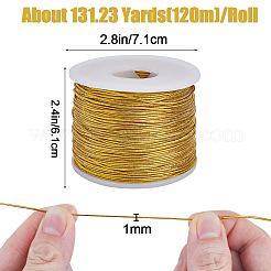 1 Roll Round Polyester Elastic Cord&nbsp;EW-GF0001-03B