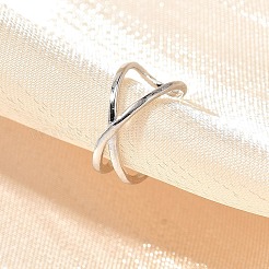 925 Sterling Silver Cuff Earrings for Women&nbsp;EJEW-F360-01B-P