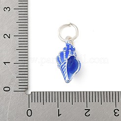 Alloy Enamel Pendants&nbsp;PALLOY-S050-05A-P