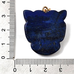 Dyed Natural Lapis Lazuli & Synthetic Turquoise Pendants&nbsp;G-Z090-02G-05