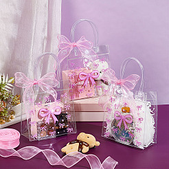 30Pcs PVC Tote Bags with Handles&nbsp;ABAG-PB0001-01