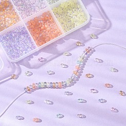 45G 9 Styles Glass Seed Beads&nbsp;SEED-YW0002-54A