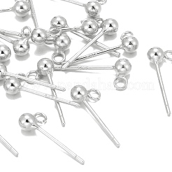 925 Sterling Silver Ear Stud Findings&nbsp;STER-K167-042B-S