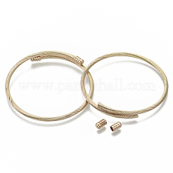 Alloy Cuff Bangles Making&nbsp;PALLOY-N158-035LG