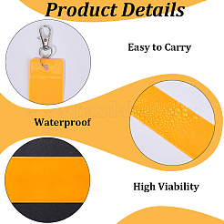 12Pcs Rectangle PVC Pendant Keychains&nbsp;AJEW-CN0005-24B