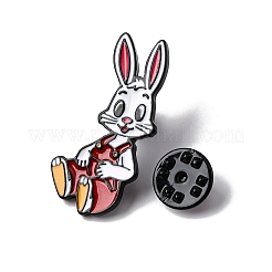 Rabbit Enamel Pins&nbsp;JEWB-D300-02EB-02
