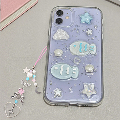 DIY Jewelry Mobile Phone Strap Making Kits&nbsp;DIY-SC0030-58