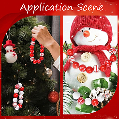 DIY Round Wooden Beads Bracelets Jewelry Making Kits&nbsp;DIY-SP0001-45B