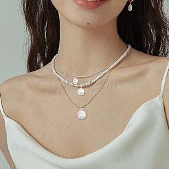 10Pcs Natural Baroque Keshi Pearl Pendants&nbsp;PALLOY-BBC00007