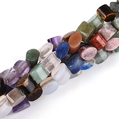Natural Mixed Gemstone Beads Strands&nbsp;G-T143-33