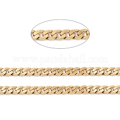 Ion Plating(IP) 304 Stainless Steel Cuban Link Chains&nbsp;CHS-L020-023G