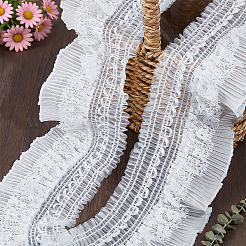 12 Yards Polyester Lace Ribbon&nbsp;OCOR-NB0002-84D