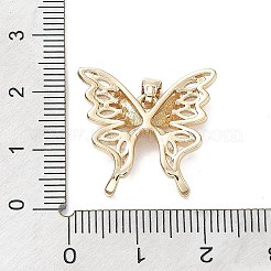 Brass with K9 Glass Pendants&nbsp;KK-Z031-07KCG