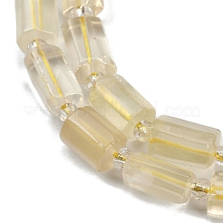 Natural Lemon Quartz(Heated) Beads Strands&nbsp;G-G162-D08-01