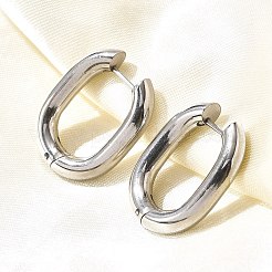201 Stainless Steel Hoop Earrings&nbsp;EJEW-Q026-12P-A