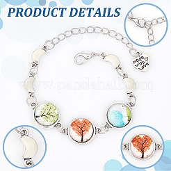 DIY Blank Dome Bracelets & Anklets Making Kit&nbsp;DIY-NB0009-78