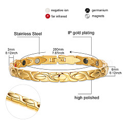 304 Stainless Steel Watch Band Bracelets&nbsp;JB653B