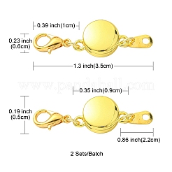 Alloy Magnetic Clasps&nbsp;FIND-YW0002-09G