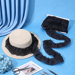 10Yards Polyester Lace Ribbon&nbsp;OCOR-PH0036-45A