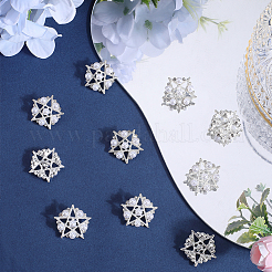 16Pcs Alloy Rhinestone Shank Buttons&nbsp;BUTT-GF0003-69