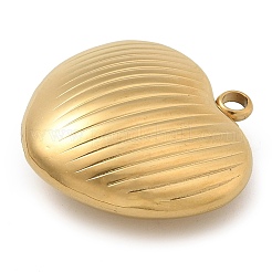 304 Stainless Steel Pendants&nbsp;STAS-M084-03A-G