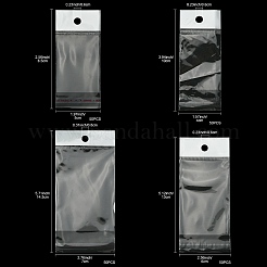 200Pcs 4 Styles Pearl Film Cellophane Bags&nbsp;OPC-FS0001-02
