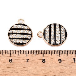 Alloy Enamel Pendants&nbsp;PALLOY-N176-90KCG
