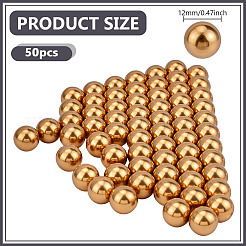Brass Beads&nbsp;KK-NB0004-09B