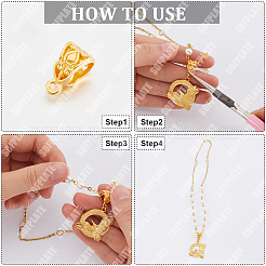 160Pcs 4 Colors Triangle Tibetan Style Zinc Alloy Tube Bails&nbsp;TIBE-SP0001-06