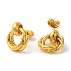 304 Stainless Steel Stud Earrings for Women&nbsp;EJEW-Z067-03G