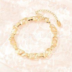 304 Stainless Steel Link Chain Bracelets for Women&nbsp;BJEW-D460-08G