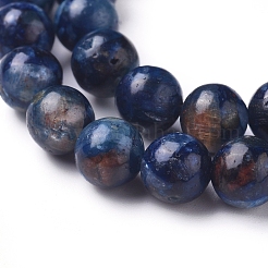 Natural Kyanite/Cyanite/Disthene Beads Strands&nbsp;G-D0006-C06-6mm-01