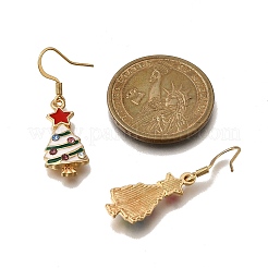 Alloy Enamel Dangle Earrings&nbsp;EJEW-JE06610