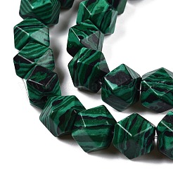 Synthetic Malachite Dyed Beads Strands&nbsp;G-T38-29