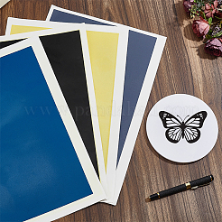4Pcs 4 Colors Paper Engraving Marking Paper for Laser Engraver and Cutting Machine&nbsp;AJEW-BC0011-49