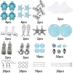 DIY Ocean Theme Earring Making&nbsp;DIY-SC0008-63