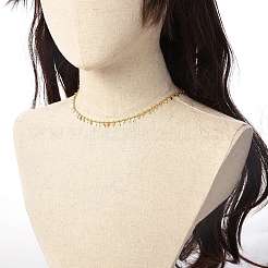 Lightning Bolt Brass Pendant Necklaces&nbsp;NJEW-JN03649-01