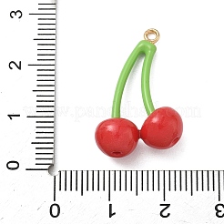 Alloy Enamel Pendants&nbsp;ENAM-F156-03G-02