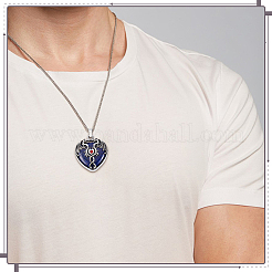 DIY Gemstone Pendant Necklaces Kits&nbsp;DIY-ME0003-71