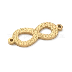304 Stainless Steel Connector Charms&nbsp;STAS-F328-01G