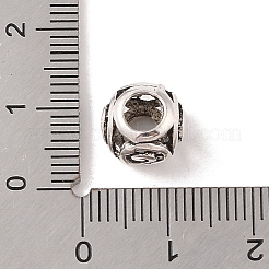 Tibetan Style Hollow Out Alloy European Beads&nbsp;TIBE-Q090-48AS