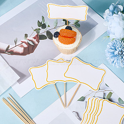 1 Set Paper Blackboard Cake Toppers&nbsp;AJEW-SC0003-84B