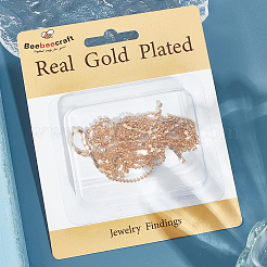 10Pcs Brass Rhinestone Cup Chain Big Pendants&nbsp;KK-BBC0011-79